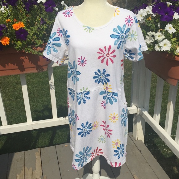 Red Ginger Dresses & Skirts - Red Ginger Cotton T Shirt Dress. Size M